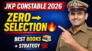 JKP Constable 2026: 0 to Selection Strategy (Best Books & Sources)