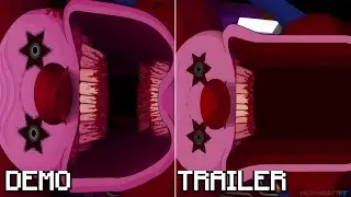 One Week at Flumpty's Fan-Made - Grunkfuss - Demo & Trailer - Jumpscares Comparison