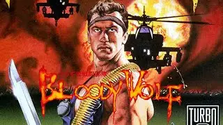 Bloody Wolf Full Playthrough TurboGrafx 16