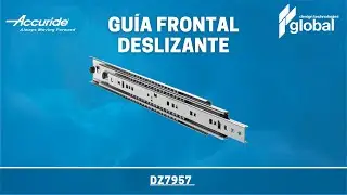 Gu&iacute;a deslizante DZ7957 Accuride/Global-Dtech
