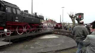 BR 66 auf der Drehscheibe