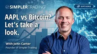 Options Trading:  AAPL vs. Bitcoin? Let's take a look. | Simpler Trading