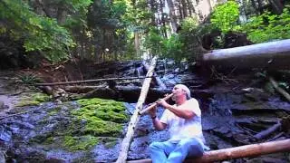 Falcon at the falls liberty Creek &copy;2014 fallenfeather productions all rights reserved