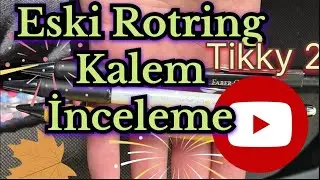 15 Yıllık Eski Rotring Tikky ıı Kalem inceleme #rotring #tikky #kalem