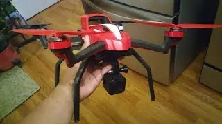 Traxxas Aton with GoPro Hero4 Session Crash