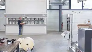 Enormous space-savings in manufacturing with the Hänel Rotomat®