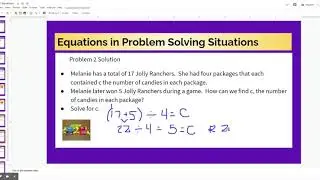 Mini Lesson Equations - Google Slides