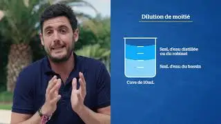 La technique de dilution pour mesurer le stabilisant et le chlore de son eau de piscine