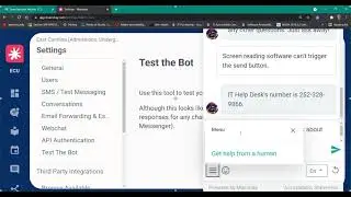 MainStay Chat Bot Issue