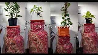 GAS CYLINDER COVER  | How to stitch cylinder cover |  Cylinder diy