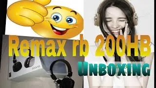 Bluetooth Headphone - Remax rb 200hb  | Unboxing and First impression  | #Tech - 01