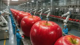 Inside a Modern Apple Cider Plant: From Fresh Apples to Fermented Cider (Full Process)