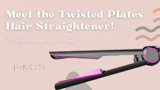 Meet the Twisted Plates Hair Straightener! 😍