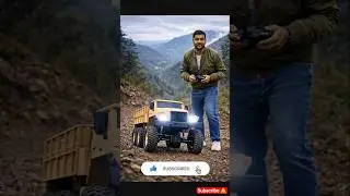 Military 4WD RC Truck 💪 JJRC Off-Road Test | Shorts