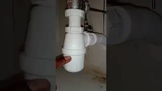 bottle trap use water pipe 'sink mixer near