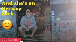 На обратном пути / vanlife uk