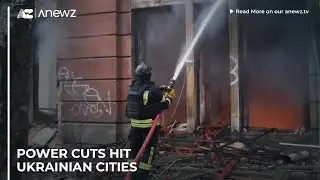 Power cuts hit Ukrainian cities
