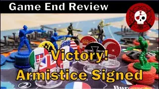 Axis & Allies 1914 - Operation Schlieffen Game End Review