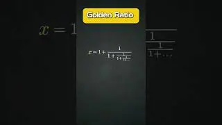 The Hidden Golden Ratio!! #maths