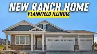 Plainfield IL Ranch Homes (No Stairs!) New Build Tour 2026