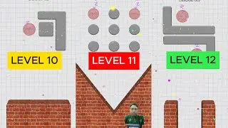 Hide Ball: Levels 10-12 - Logic Puzzle (ASMR Gameplay Infinity, Smile Balls