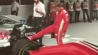 F1 2018 | Russian GP - Sebastian Vettel's inspections in parc ferme post race
