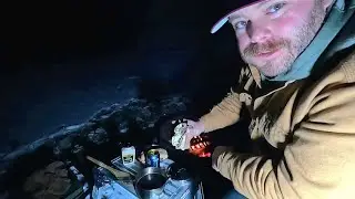 Solo Winter Tent Camping | Snow, Fire, and a Quiet Night Outdoors