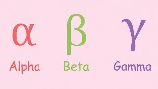 GREEK alphabet