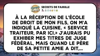 Prise Pour Une Employée À La Fac De Droit De Mon Fils, Jusqu'à Ce Que Mon Nom Soit Prononcé.