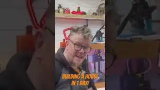 Building a house in a day! (for a squirrel)
