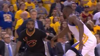 Kyrie Irving finishes on Festus Ezeli | Cavaliers vs Warriors Game 7 | 2016 NBA Finals