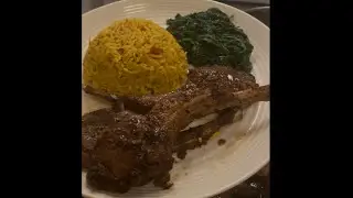 Claudia&rsquo;s Cuisine Episode 35 - Lamb Chops W/Yellow Rice & Saut&eacute;ed Spinach