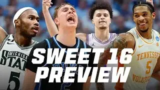 March Madness 2025: Sweet 16 Preview East & West Region