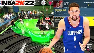 Comp Clutch Time Game VS Dcentric NBA 2K22! Best Defensive Settings Tips & Tricks