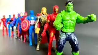 Marvel's Spider-Man Series Unboxing,Spider-Man action dolls, Glowing Spider-Man electric toy gun