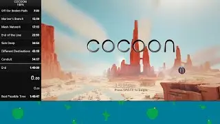 COCOON 100% Speedrun 1:45:25