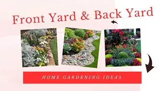 The Most Trending Front Yard & Back Yard Home Gardening Decor Ideas