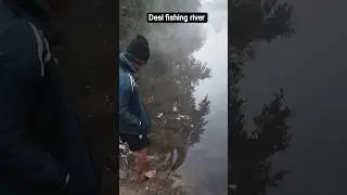 desi fishing style #fishing #river #fishinglife a#trending #wildlifeshortsvideo