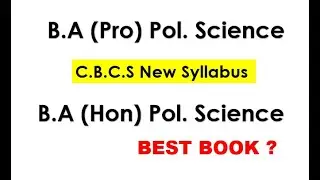 Ba political science hon and Ba prog. syllabus new patter cbcs system,semester based