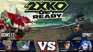 [2XKO] Warwick, Ekko vs Yasuo, Jinx | High-Level Ranked Match Replay