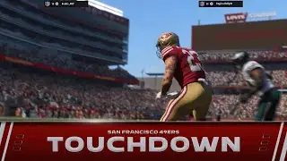 Eagles @ 49ers ranked online game Madden NFL '26
