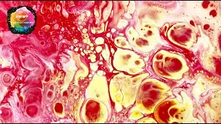 Testing Four Elmer&rsquo;s Glue Types on Acrylic Art Pouring Fluid Art Techniques. Patty AAP. (214)
