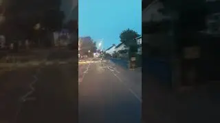 Massive meteor or UFO? at Ninfield, Uk 21.8.2019, 8:20pm
