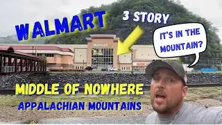 World&rsquo;s LARGEST Walmart Built Inside A Mountain in VA 😱 #reaction #vlog