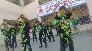 #school kids dance on save trees #na kato mije dukhta  #plant tree # school kids # school activity
