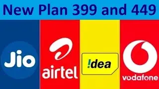 Airtel, Idea, Vodafone, Jio 399, 449 and 444 Plan Details || DTS || Latest Plan 2020