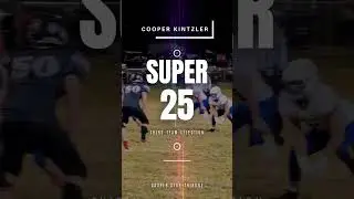 Cooper Kintzler selected third-team Super 25 by the Casper Star-Tribune.