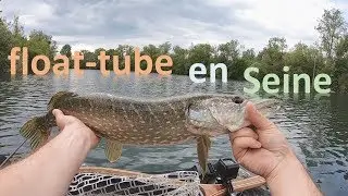 Session brochet en float-tube sur la Seine