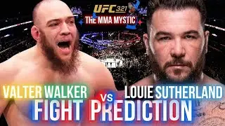 Valter Walker vs Louie Sutherland Prediction & Breakdown | UFC 321 Abu Dhabi