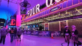 Прогулка по улице Фримонт в формате 4K - 1/8 около 19:00 - наблюдение за людьми, танцовщицы и арт...
